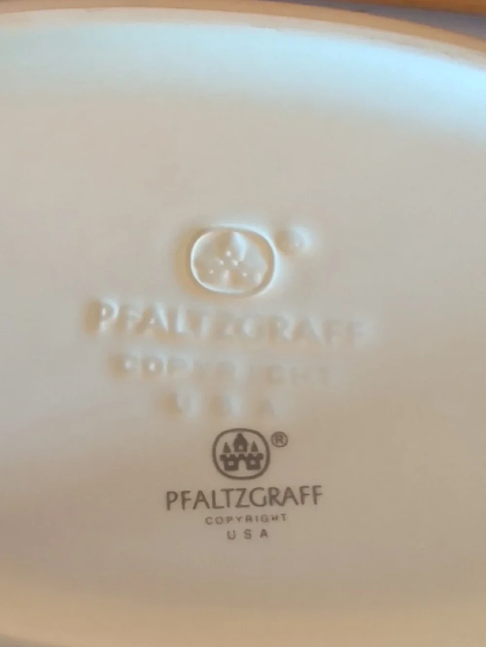 Pflaltzgraff Tea Rose, Oval Serving Bowl. USA 🌟🌟🌟